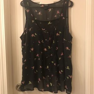 TORRID sheer tank Size 1